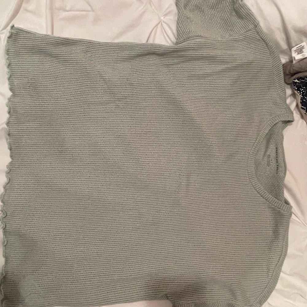 American eagle womens crop top sweater
